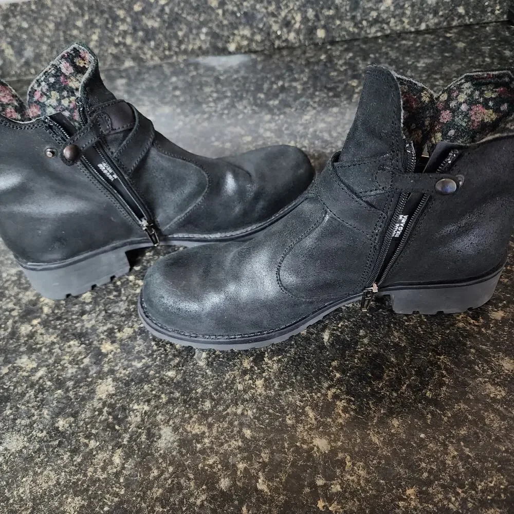 PRIMIGI Moto Short Boots Size 38 US 7.5